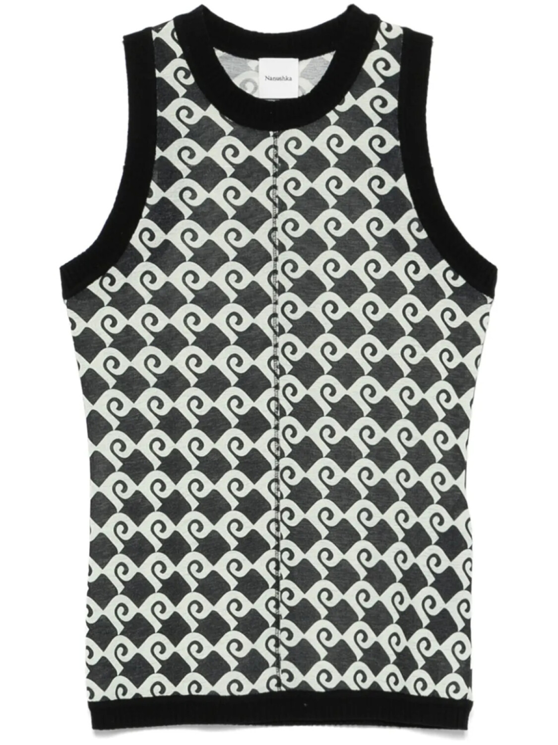 Nanushka топ Denalie без рукавов, зеленый
Nanushka топ Denalie без рукавов, зеленый