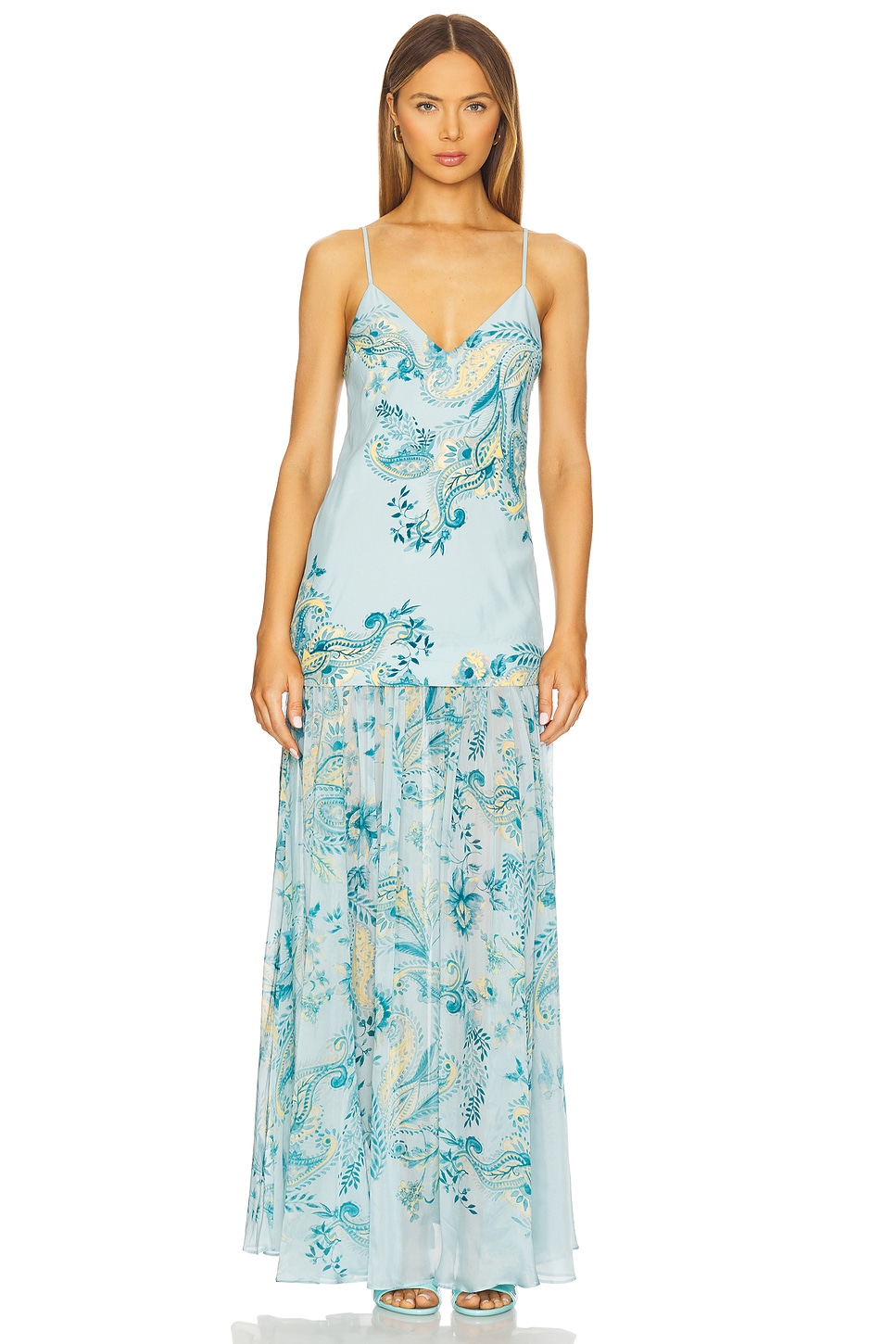 Длинное платье Hemant And Nandita, blue
Длинное платье Hemant And Nandita, blue
