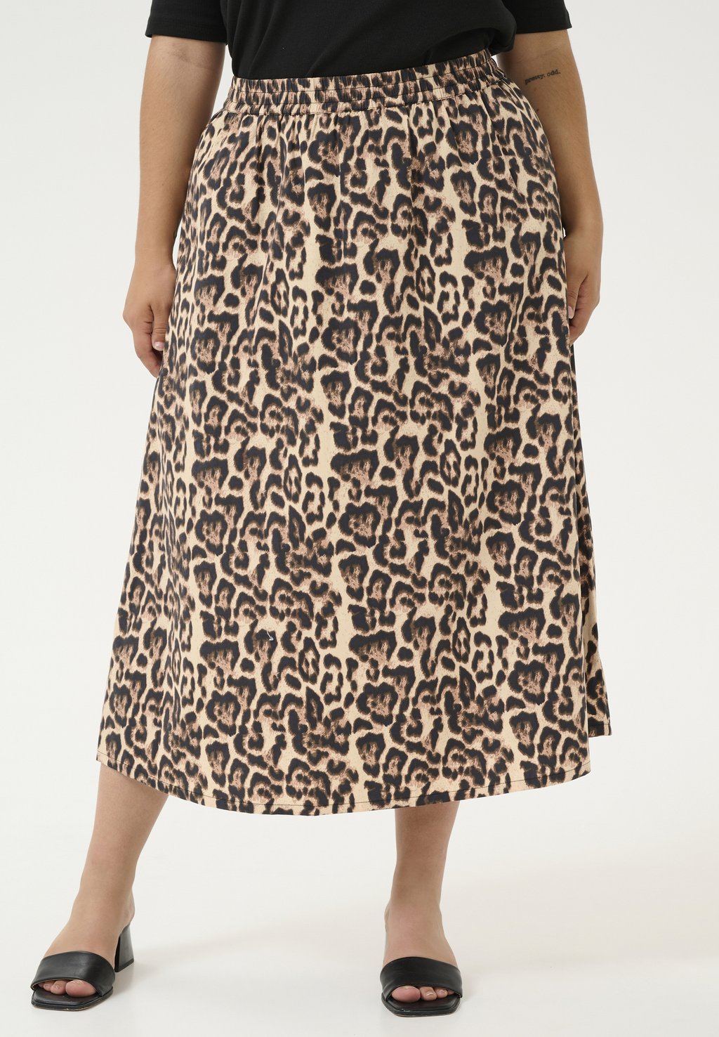 Юбка А-силуэта LEONA Kaffe Curve, бежевый
Юбка А-силуэта LEONA Kaffe Curve, бежевый