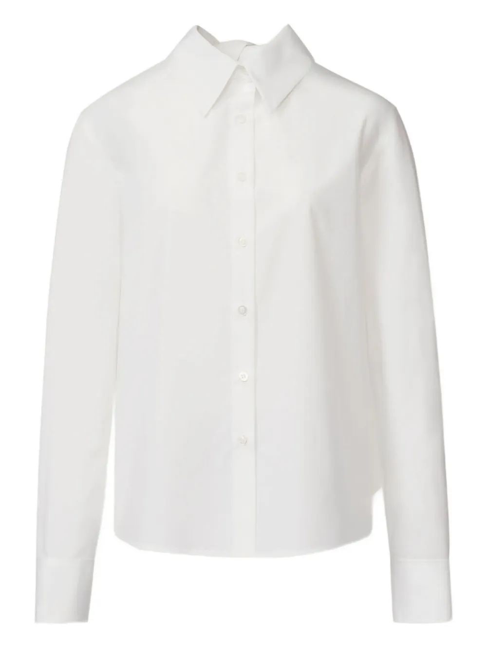 Рубашка с заостренным воротником и бантом Fabiana Filippi, белый
Рубашка с заостренным воротником и бантом Fabiana Filippi, белый