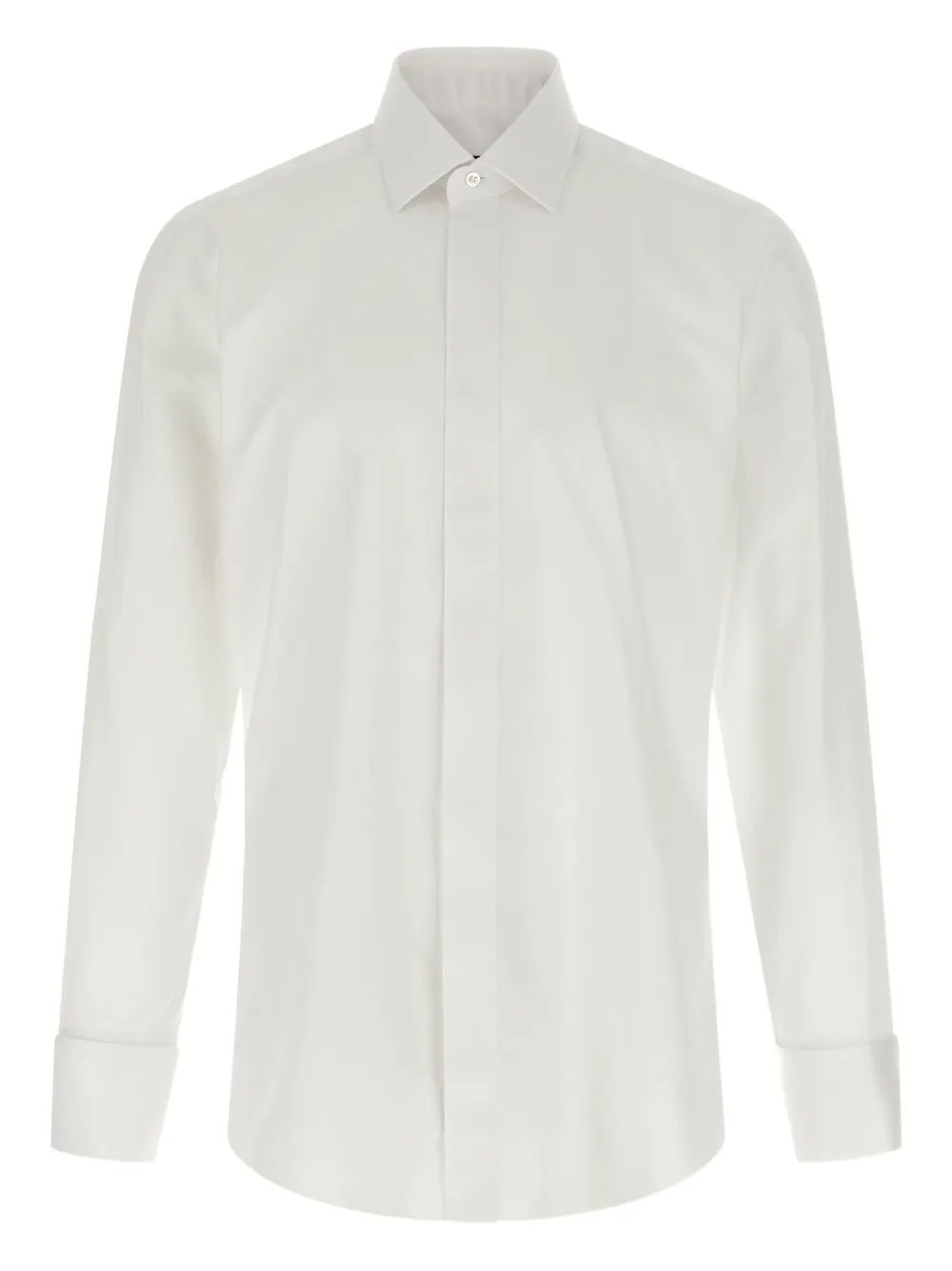 Рубашка из поплина с французскими манжетами Barba, белый
Рубашка из поплина с французскими манжетами Barba, белый