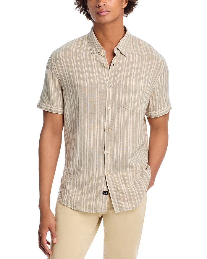 Льняная рубашка свободного кроя с коротким рукавом Carson Rails, коричневый/бежевый
Льняная рубашка свободного кроя с коротким рукавом Carson Rails, коричневый/бежевый