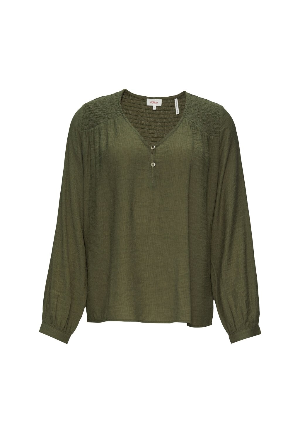 Блуза MET GESMOKTE DETAILS s.Oliver, хаки
Блуза MET GESMOKTE DETAILS s.Oliver, хаки