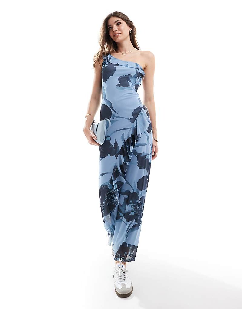 ASOS DESIGN – Синее платье макси на одно плечо с рюшами в цветочный узор 3r
ASOS DESIGN – Синее платье макси на одно плечо с рюшами в цветочный узор 3r