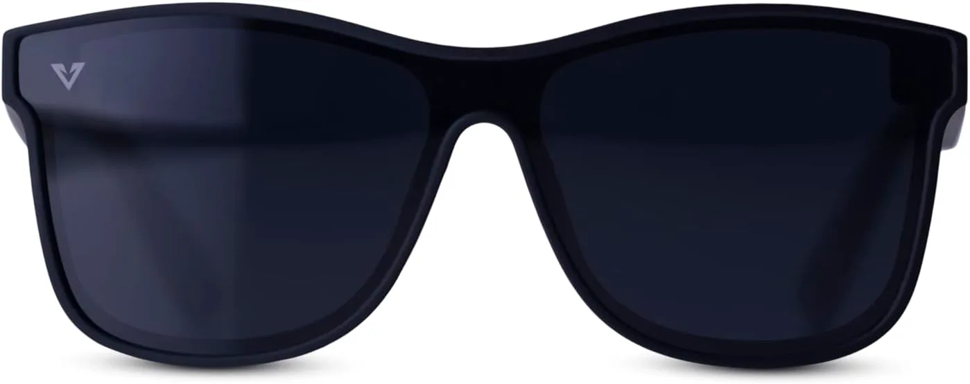 Легкие и роскошные мужские поляризованные солнцезащитные очки Vermillion Mystic | Функциональные, модные, с защитой от УФ-излучения и прочные, Black/Black
Легкие и роскошные мужские поляризованные солнцезащитные очки Vermillion Mystic | Функциональные, модные, с защитой от УФ-излучения и прочные, Black/Black