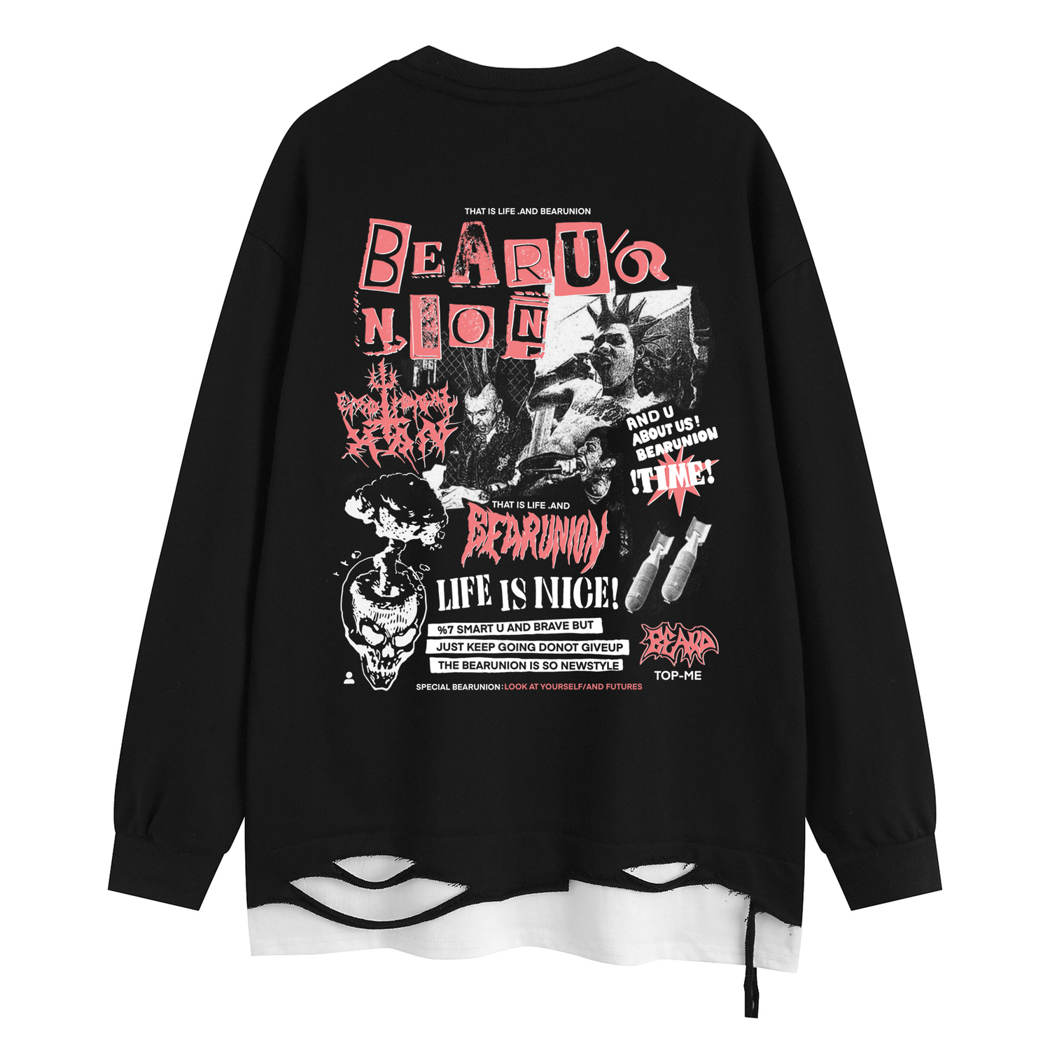 Футболка унисекс с кулоном на шее BEAR UNION, черный
Футболка унисекс с кулоном на шее BEAR UNION, черный