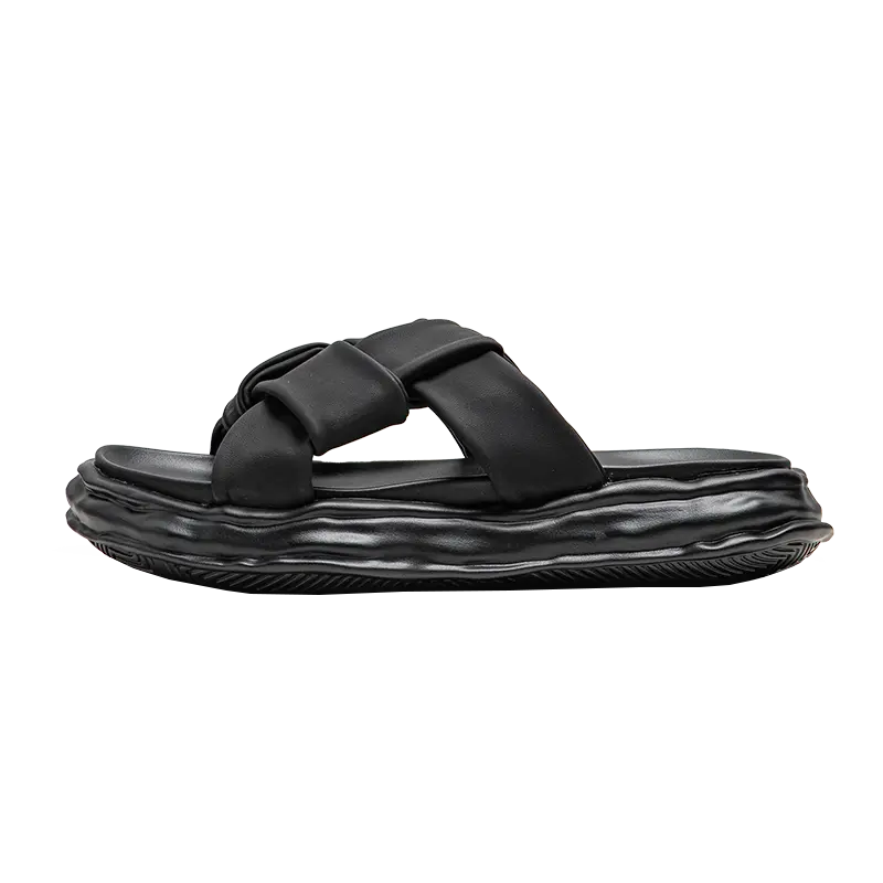 GIGIRYO Слайдеры мужские бежево-черные, цвет Black
GIGIRYO Слайдеры мужские бежево-черные, цвет Black