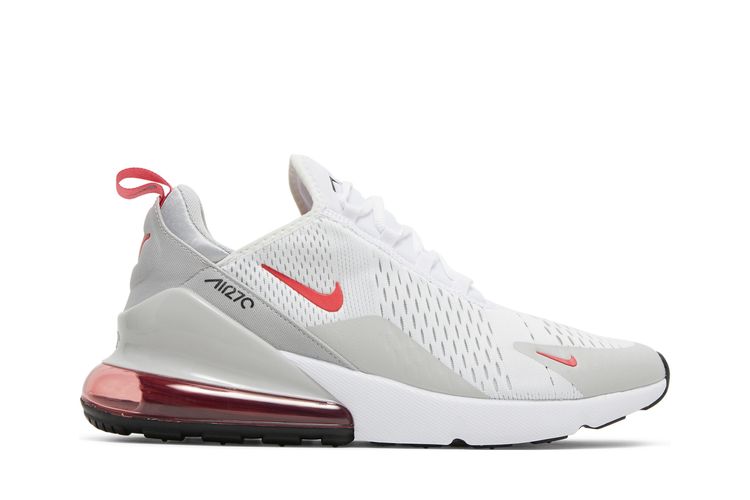 Кроссовки Air Max 270 'White Light Fusion Red', белый 
Кроссовки Air Max 270 'White Light Fusion Red', белый