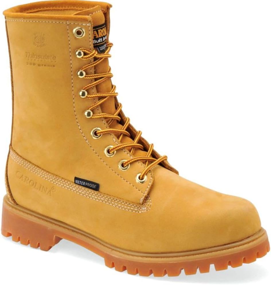Рабочие утепленные водонепроницаемые ботинки Carolina Journeyman 8” - утепленные рабочие ботинки 200G - водонепроницаемая подкладка, противоскользящая подошва, желтый
Рабочие утепленные водонепроницаемые ботинки Carolina Journeyman 8” - утепленные рабочие ботинки 200G - водонепроницаемая подкладка, противоскользящая подошва, желтый