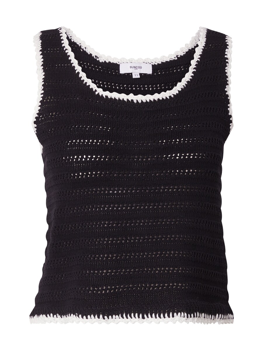 Вязаный топ Suncoo PULL PIDGI, черный
Вязаный топ Suncoo PULL PIDGI, черный