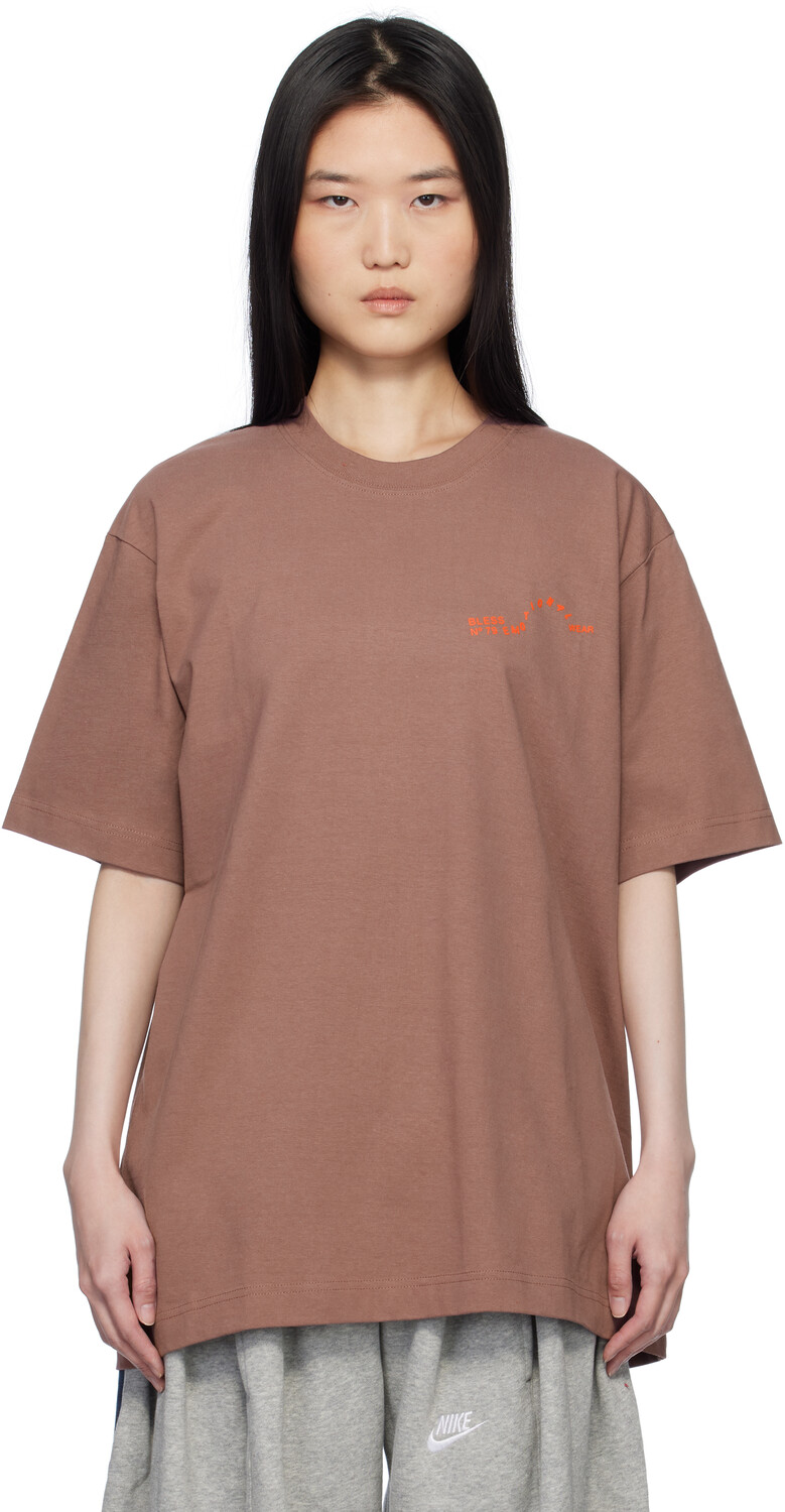 Эксклюзивная коричневая футболка ENE Multicollection V Bless
Эксклюзивная коричневая футболка ENE Multicollection V Bless