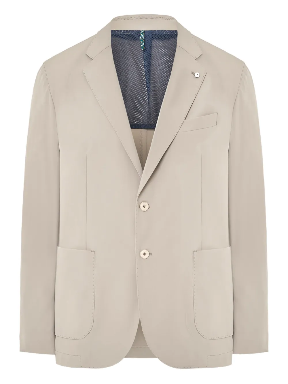 Блейзер с застежкой на пуговицы и накладными карманами L.B.M. 1911, нейтральный
Блейзер с застежкой на пуговицы и накладными карманами L.B.M. 1911, нейтральный