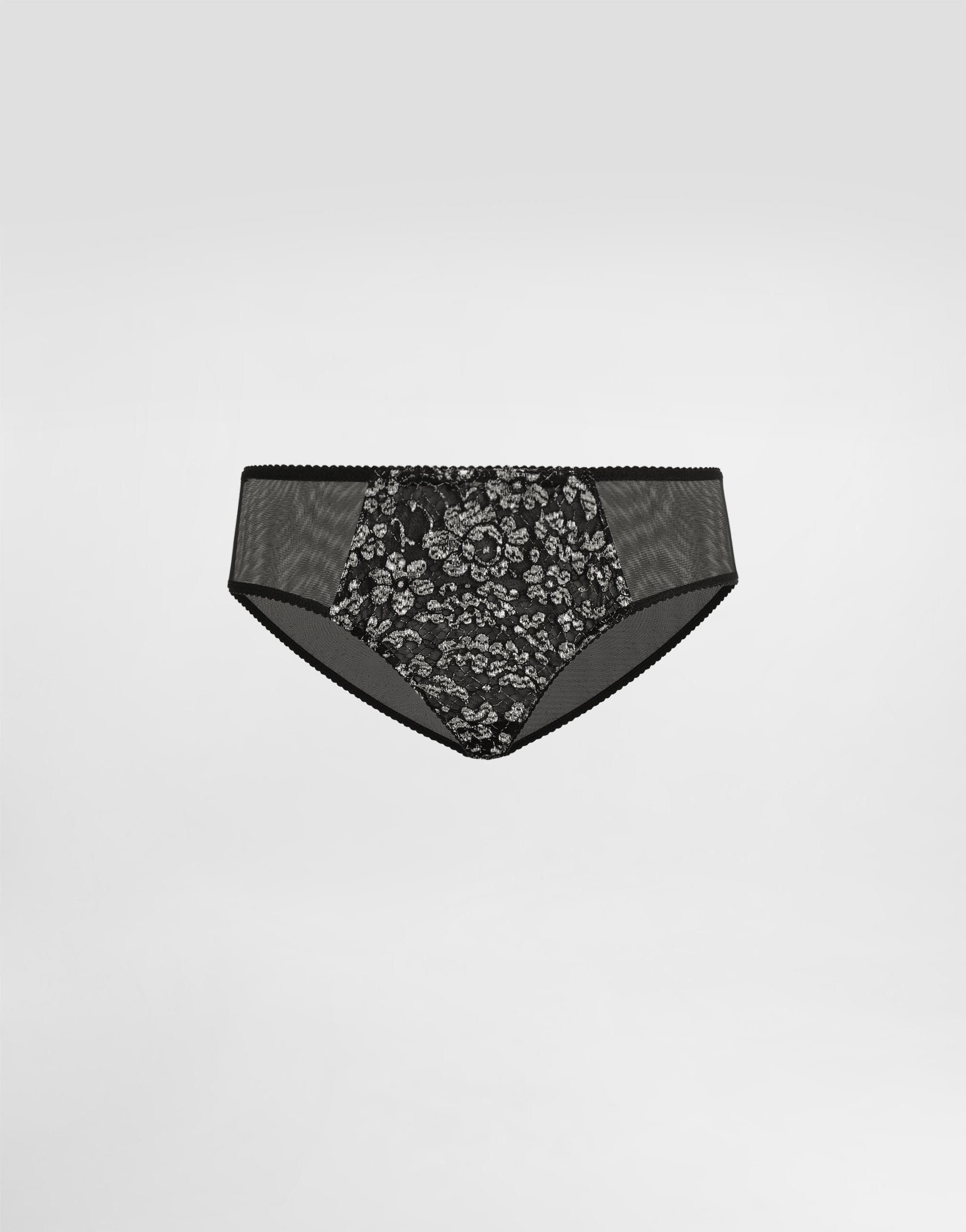 Трусы из тюля и кружева Dolce & Gabbana, черный
Трусы из тюля и кружева Dolce & Gabbana, черный