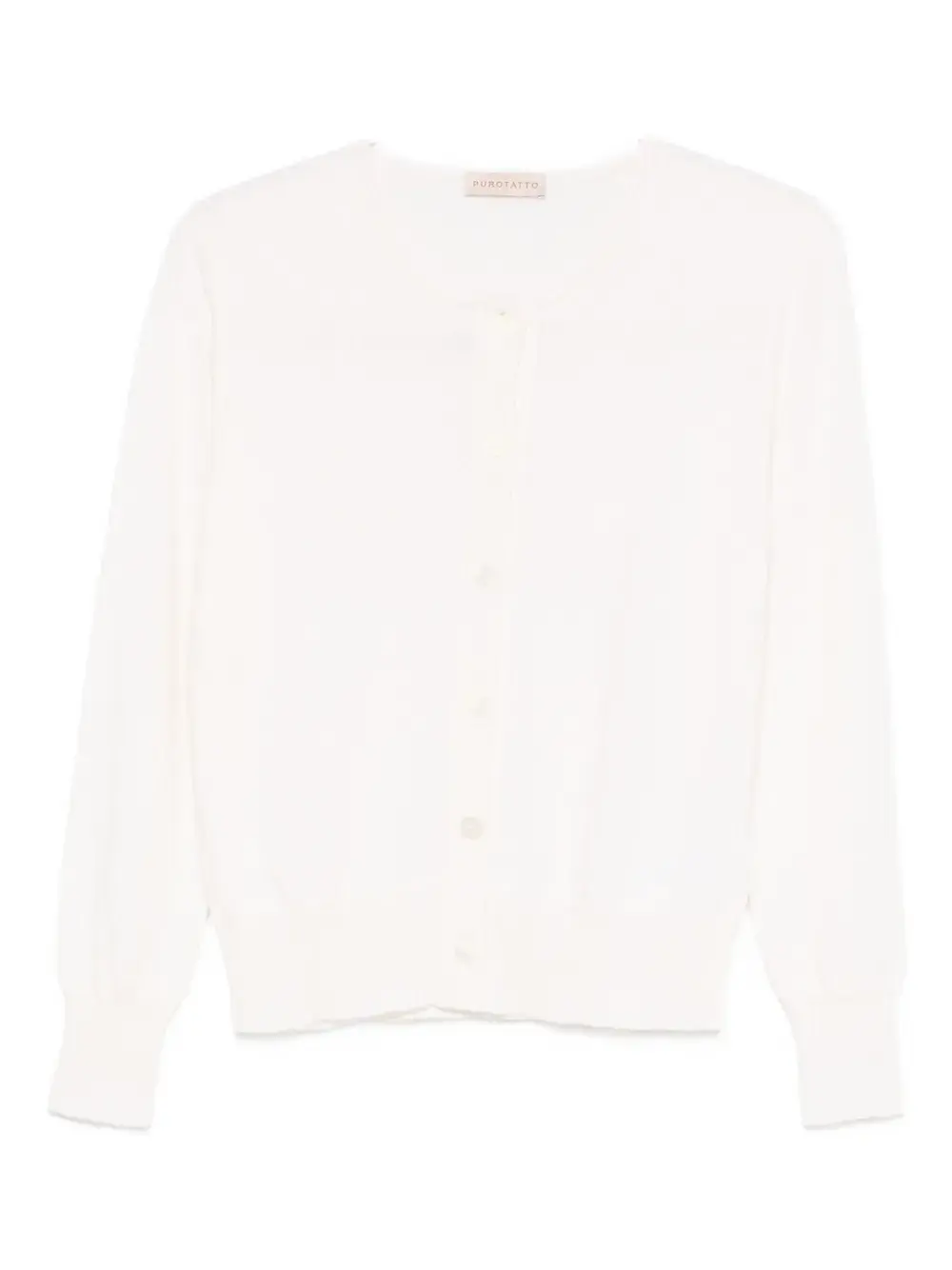 Кардиган на пуговицах Purotatto, белый
Кардиган на пуговицах Purotatto, белый