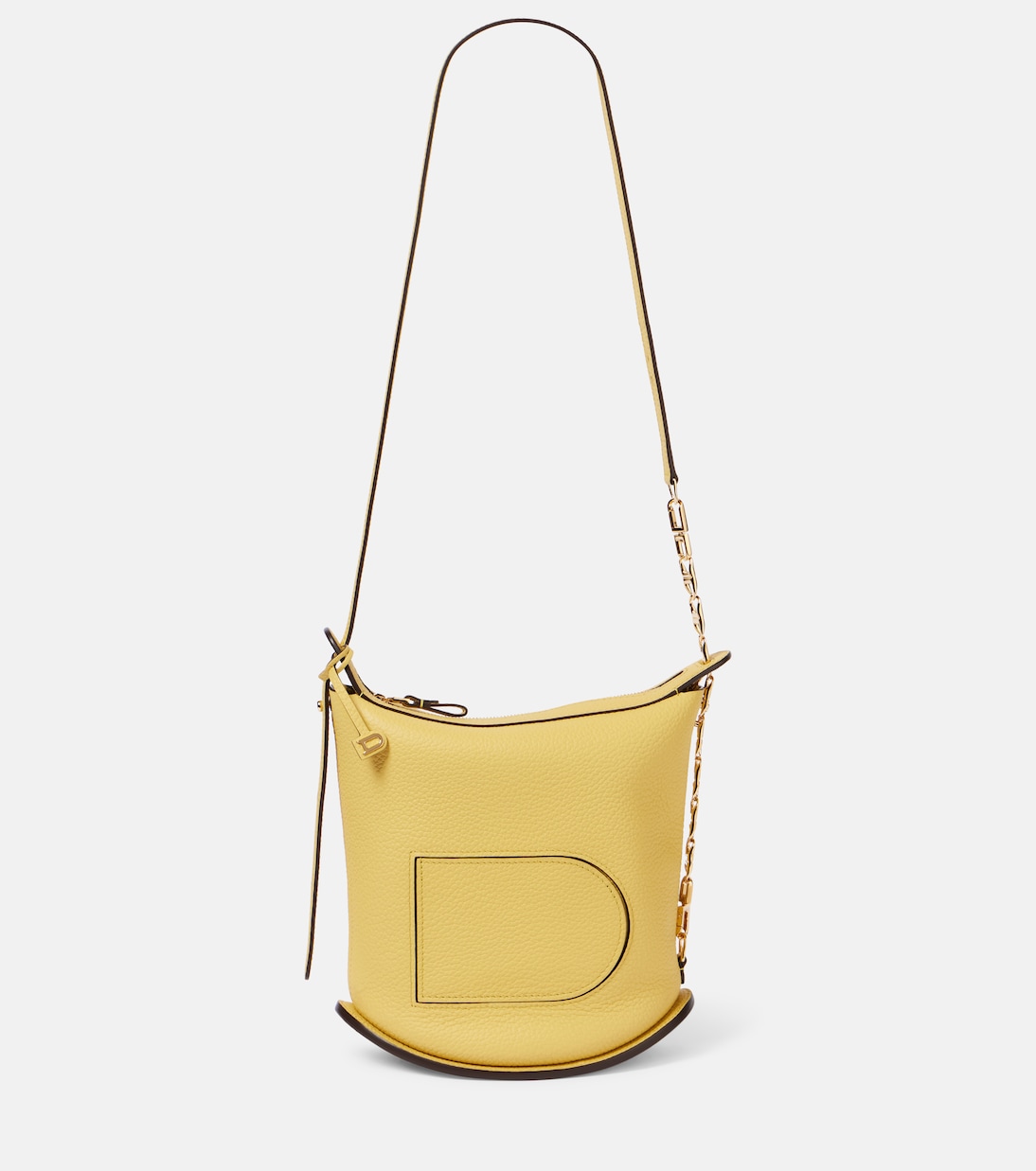 Кожаная сумка через плечо Pin Twist Delvaux, Pollen
Кожаная сумка через плечо Pin Twist Delvaux, Pollen