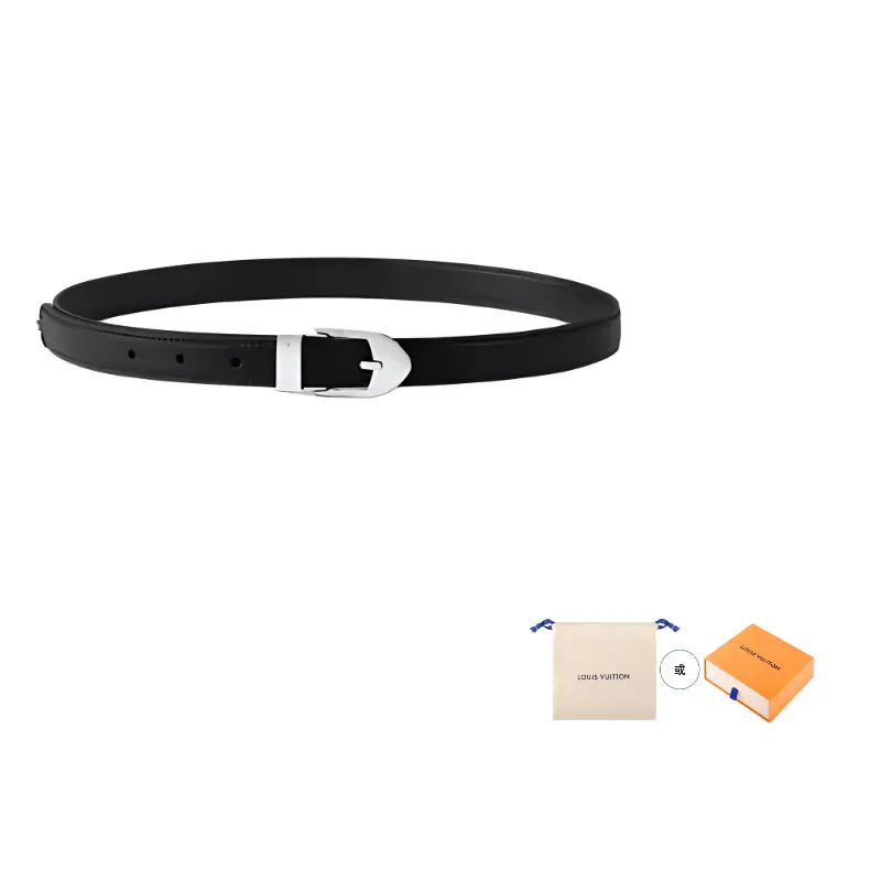 LOUIS VUITTON Кожаный ремень женский черный с металлическими деталями шириной 2 см, Black
LOUIS VUITTON Кожаный ремень женский черный с металлическими деталями шириной 2 см, Black