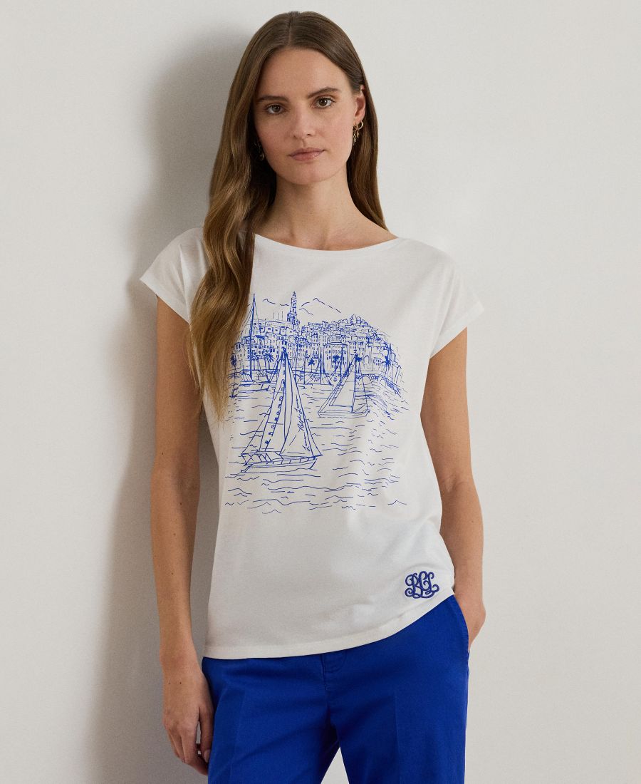 Женская футболка с коротким рукавом и графическим принтом Lauren Ralph Lauren, White, Белый, Женская футболка с коротким рукавом и графическим принтом Lauren Ralph Lauren, White
Женская футболка с коротким рукавом и графическим принтом Lauren Ralph Lauren, White, Белый, Женская футболка с коротким рукавом и графическим принтом Lauren Ralph Lauren, White