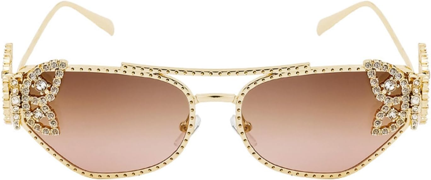 Женские солнцезащитные очки в квадратной оправе с блестками и стразами в форме бабочки, роскошные, увеличенного размера, металлические, с защитой от УФ-излучения UV400, артикул 98114 Melrose, Brown Pink
Женские солнцезащитные очки в квадратной оправе с блестками и стразами в форме бабочки, роскошные, увеличенного размера, металлические, с защитой от УФ-излучения UV400, артикул 98114 Melrose, Brown Pink