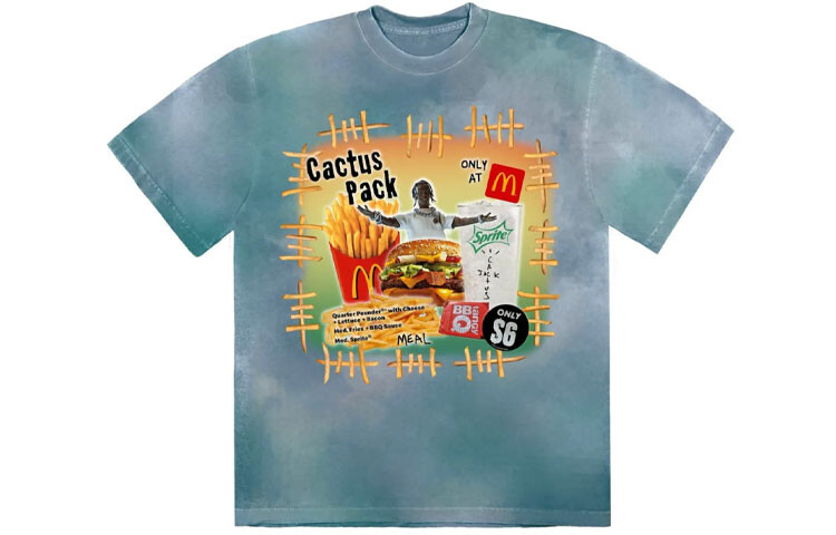 Футболка Mcdonald"s X унисекс синяя Travis Scott, синий
Футболка Mcdonald"s X унисекс синяя Travis Scott, синий