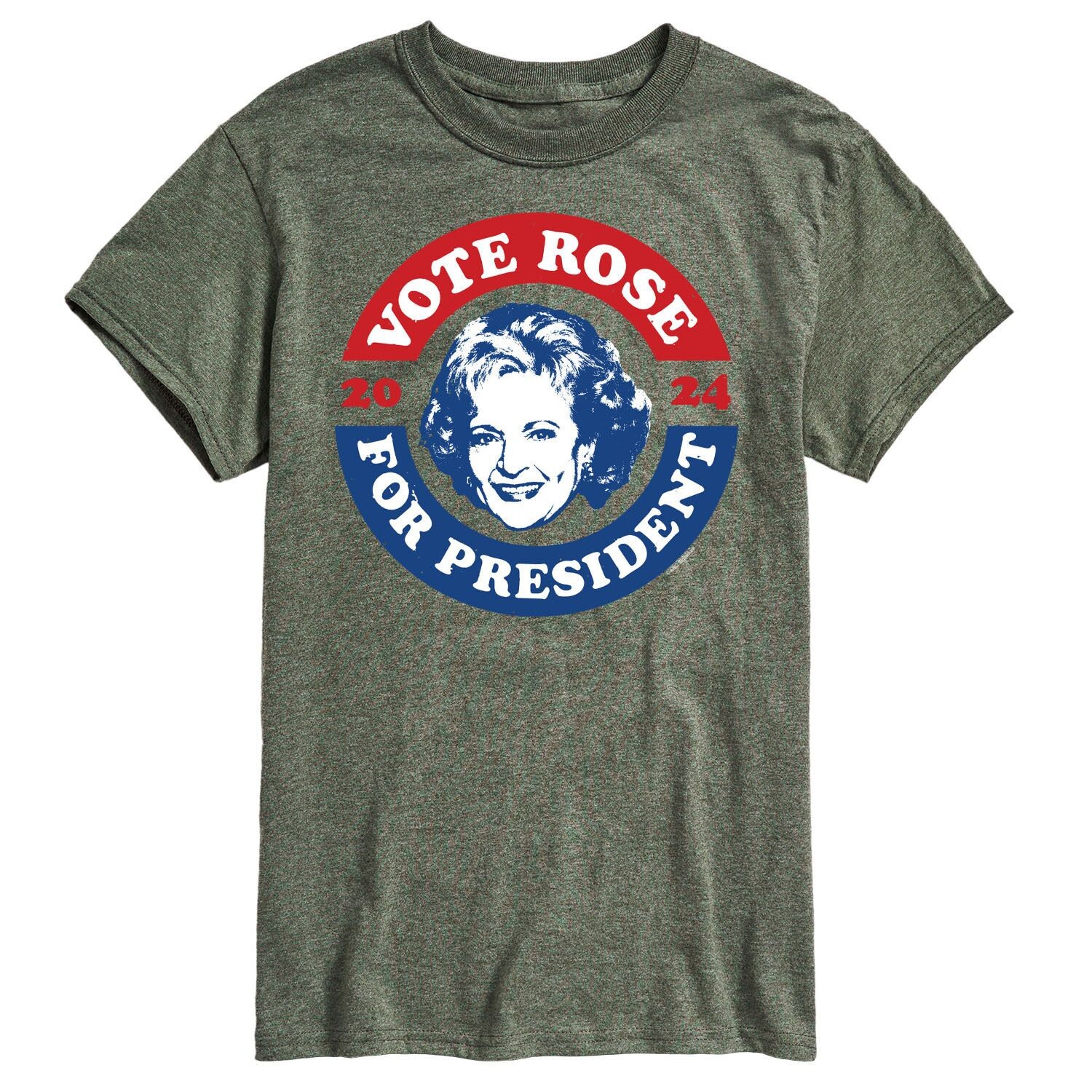 Мужская футболка Golden Girls President Rose Licensed Character
Мужская футболка Golden Girls President Rose Licensed Character