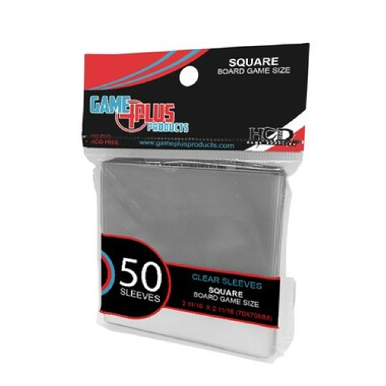 Аксессуары Square Board Game Size Clear Card Sleeves (50ct)
Аксессуары Square Board Game Size Clear Card Sleeves (50ct)