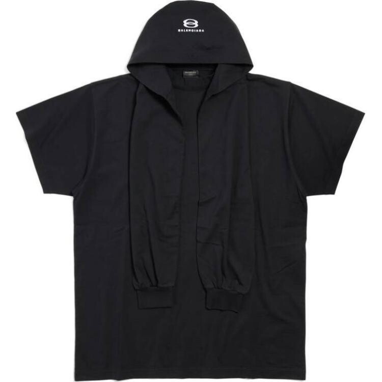 Футболка мужская черная Balenciaga, черный
Футболка мужская черная Balenciaga, черный