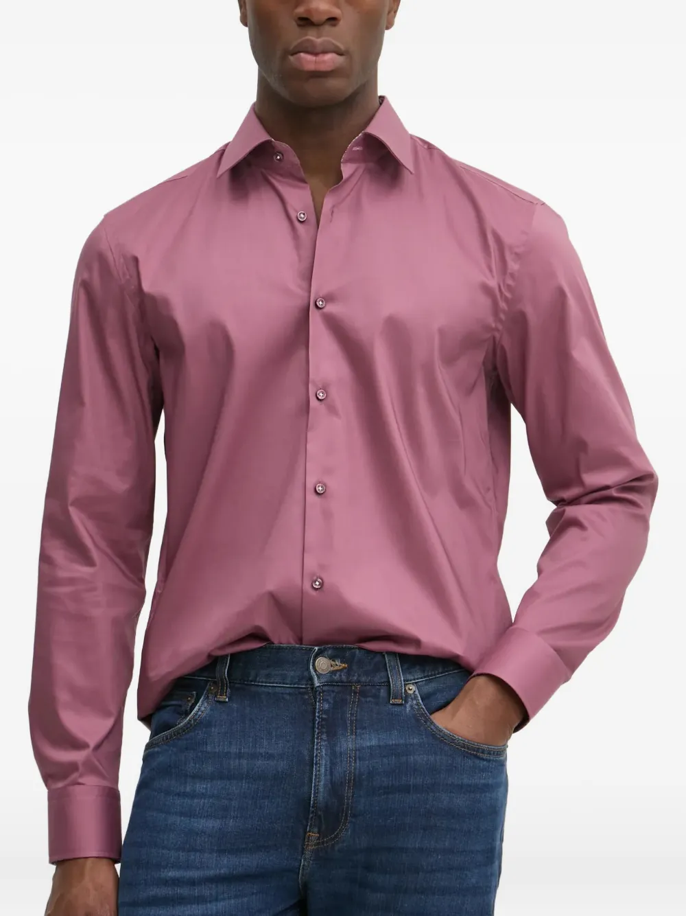 Рубашка с длинными рукавами BOSS, розовый
Рубашка с длинными рукавами BOSS, розовый