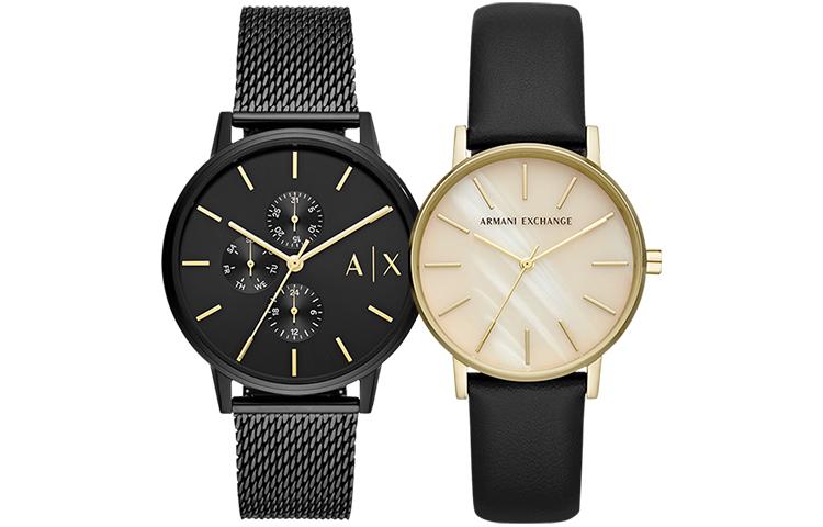 Наручные часы с кварцевым механизмом Кожаный и стальной браслет 42 мм Черный циферблат Унисекс ARMANI EXCHANGE
Наручные часы с кварцевым механизмом Кожаный и стальной браслет 42 мм Черный циферблат Унисекс ARMANI EXCHANGE