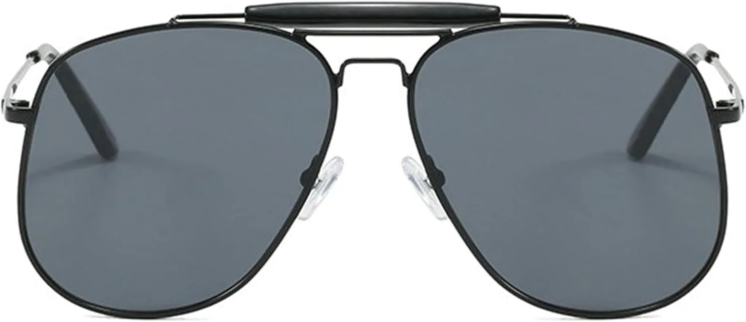 Модные солнцезащитные очки-пилот большого размера от Helena для женщин и мужчин в стиле 70-х годов, винтажные, круглые, квадратные, с двойной перемычкой, C1
Модные солнцезащитные очки-пилот большого размера от Helena для женщин и мужчин в стиле 70-х годов, винтажные, круглые, квадратные, с двойной перемычкой, C1