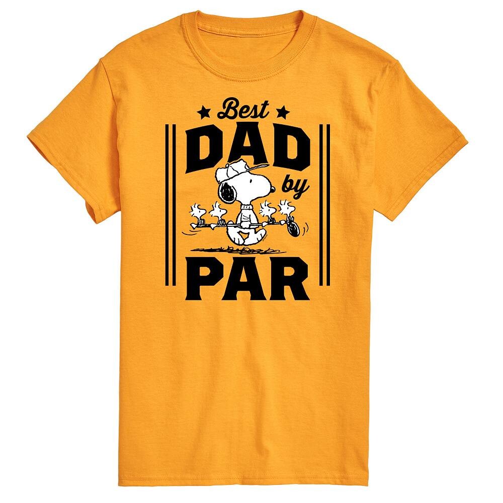 Мужская футболка Peanuts Best Dad By Par с графическим рисунком Licensed Character, золотой
Мужская футболка Peanuts Best Dad By Par с графическим рисунком Licensed Character, золотой