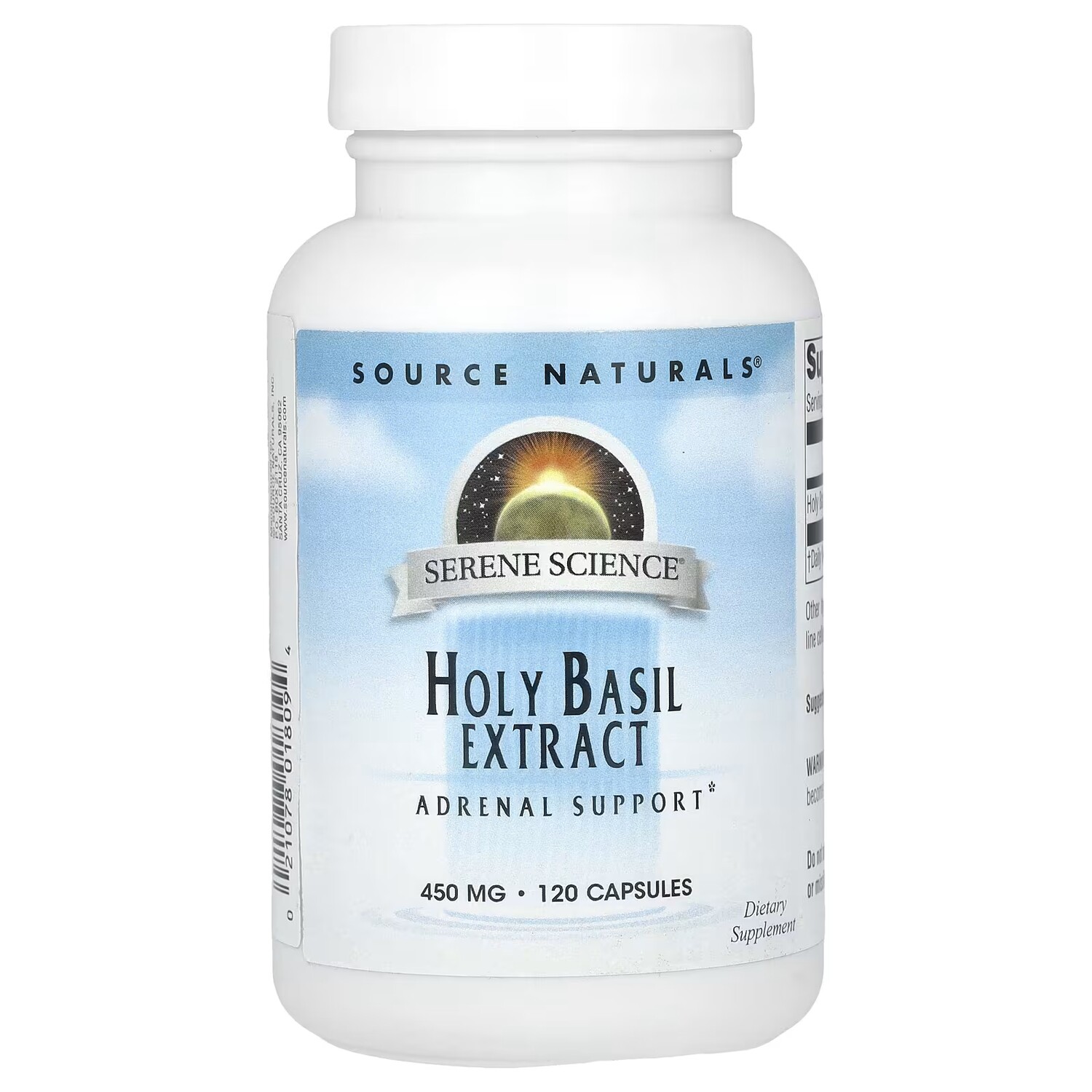 Экстракт базилика священного Source Naturals 450 мг, 120 капсул
Экстракт базилика священного Source Naturals 450 мг, 120 капсул