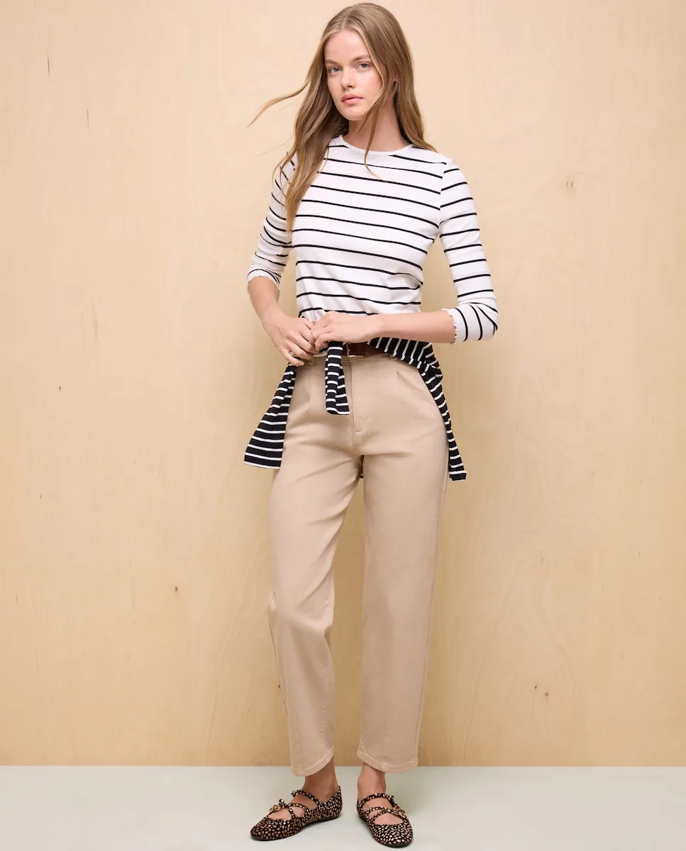 Женские широкие брюки Easy Wear, бежевый
Женские широкие брюки Easy Wear, бежевый