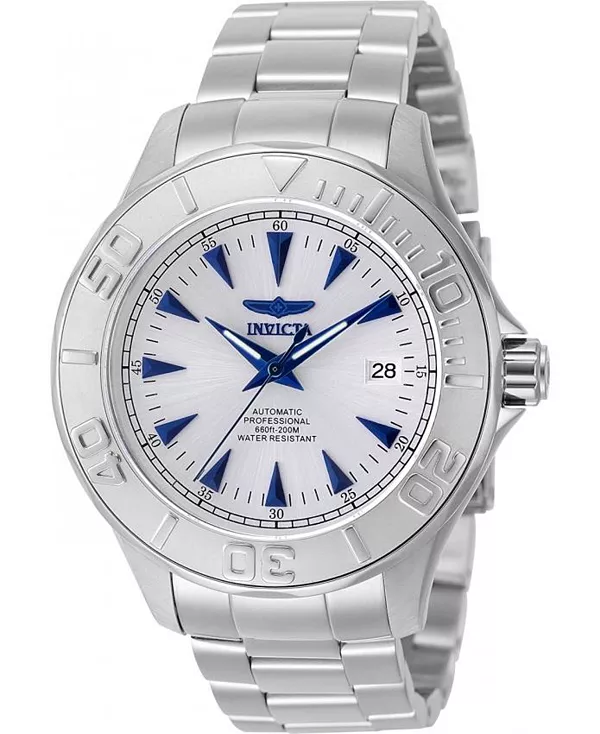 Мужские фирменные часы 7033 с автоматическим механизмом, тремя стрелками и серебристым циферблатом Invicta, silver
Мужские фирменные часы 7033 с автоматическим механизмом, тремя стрелками и серебристым циферблатом Invicta, silver