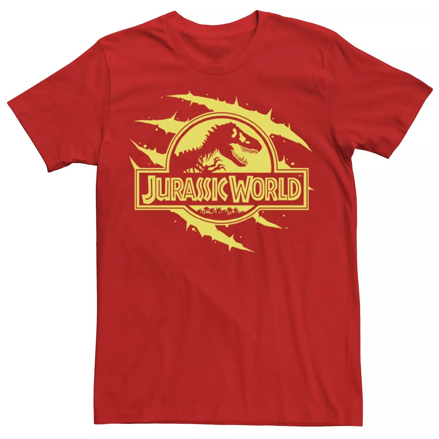 Мужская футболка с логотипом Jurassic World Neon T-Rex Fossil Licensed Character, красный
Мужская футболка с логотипом Jurassic World Neon T-Rex Fossil Licensed Character, красный