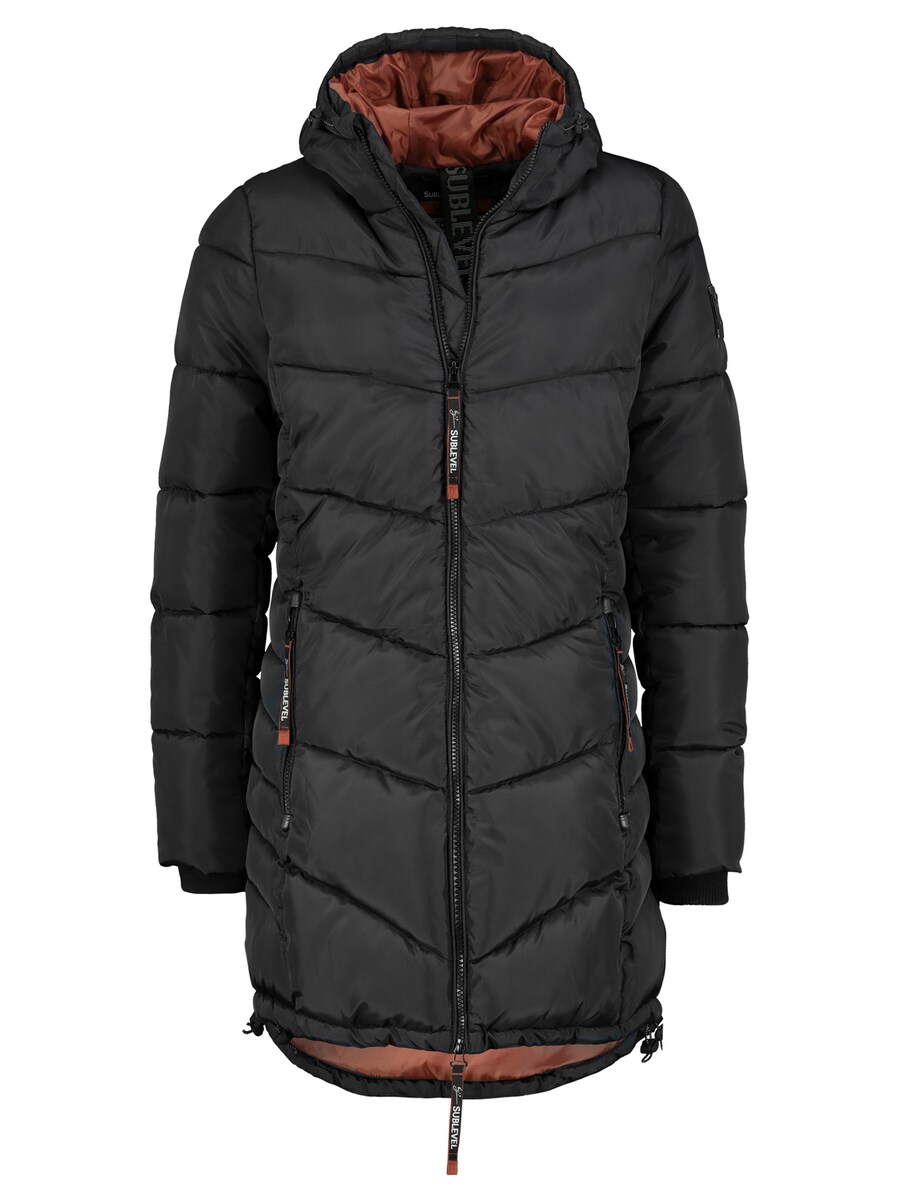 Зимнее пальто Sublevel, черный
Зимнее пальто Sublevel, черный