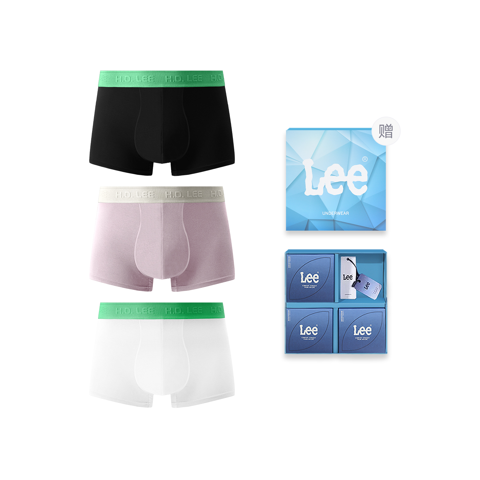 Подарочные боксы Galaxy Underwear для мужчин, набор из 3 штук Lee, розовый
Подарочные боксы Galaxy Underwear для мужчин, набор из 3 штук Lee, розовый