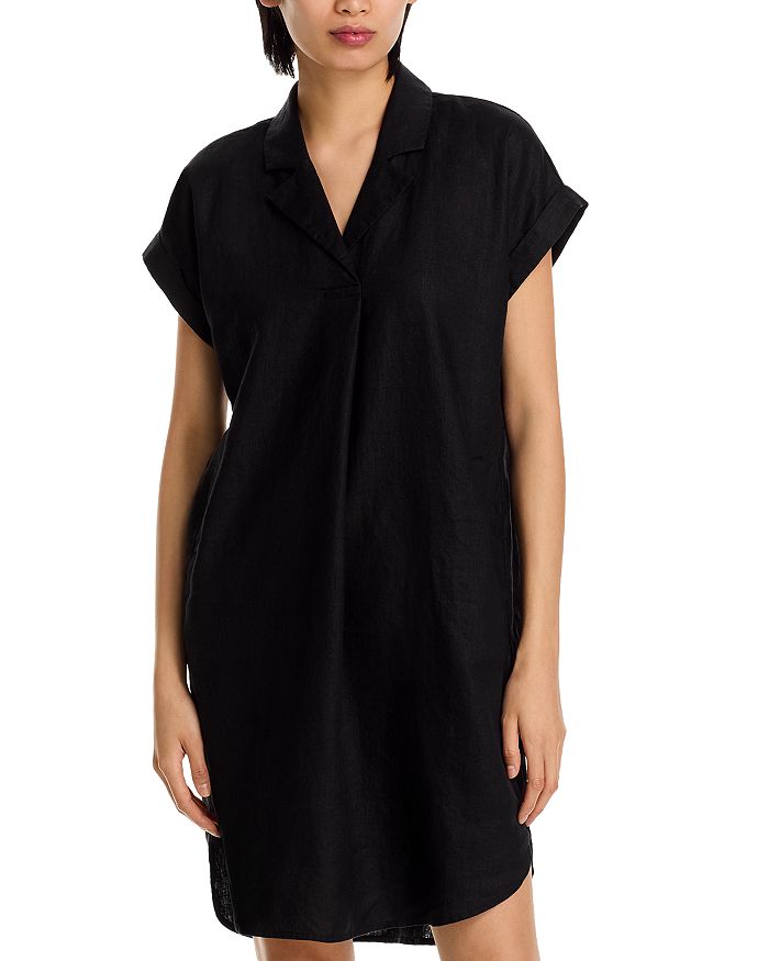 Льняное платье с вырезом ласточка Eileen Fisher, черный
Льняное платье с вырезом ласточка Eileen Fisher, черный