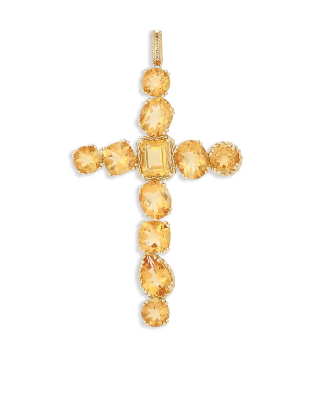 Dolce & Gabbana подвеска Anna из желтого золота с цитрином, золотой
Dolce & Gabbana подвеска Anna из желтого золота с цитрином, золотой