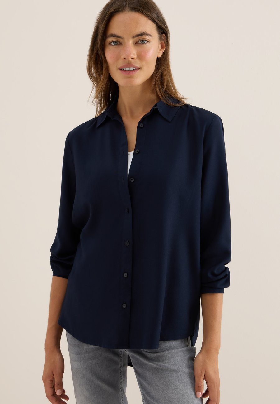 Блуза Cecil IN UNI, Blau/Dark Blue
Блуза Cecil IN UNI, Blau/Dark Blue