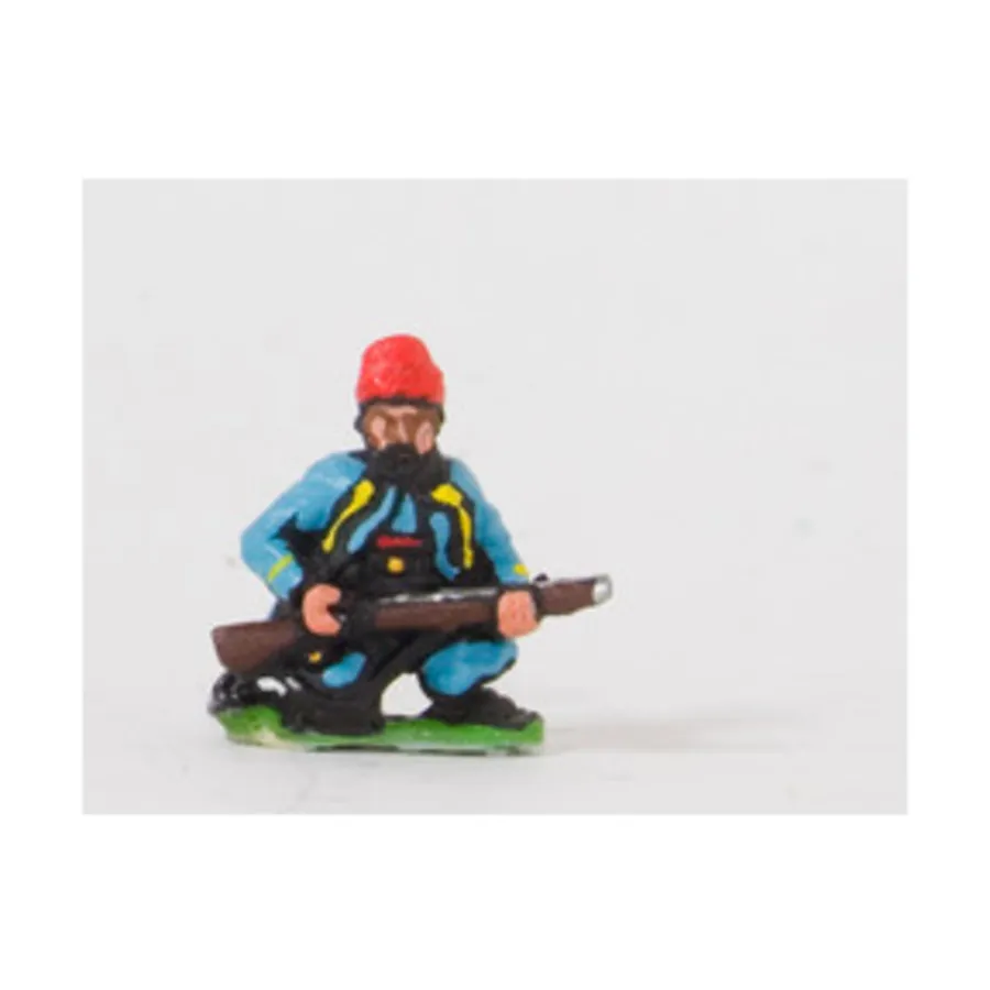 Зуавы в Фесе – стоя на коленях и погрузка, Franco-Prussian War Miniatures - French - Fusiliers, Chasseurs, Zouaves (15mm)
Зуавы в Фесе – стоя на коленях и погрузка, Franco-Prussian War Miniatures - French - Fusiliers, Chasseurs, Zouaves (15mm)