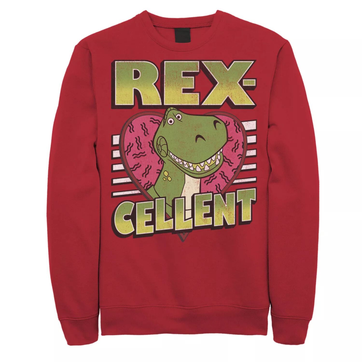 Мужской свитшот с принтом Disney/Pixar Toy Story Rexcellent Heart Licensed Character
Мужской свитшот с принтом Disney/Pixar Toy Story Rexcellent Heart Licensed Character