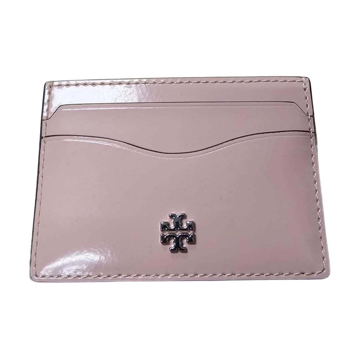 TORY BURCH Женский кошелек для карт из коровьей кожи светло-розовый 
TORY BURCH Женский кошелек для карт из коровьей кожи светло-розовый