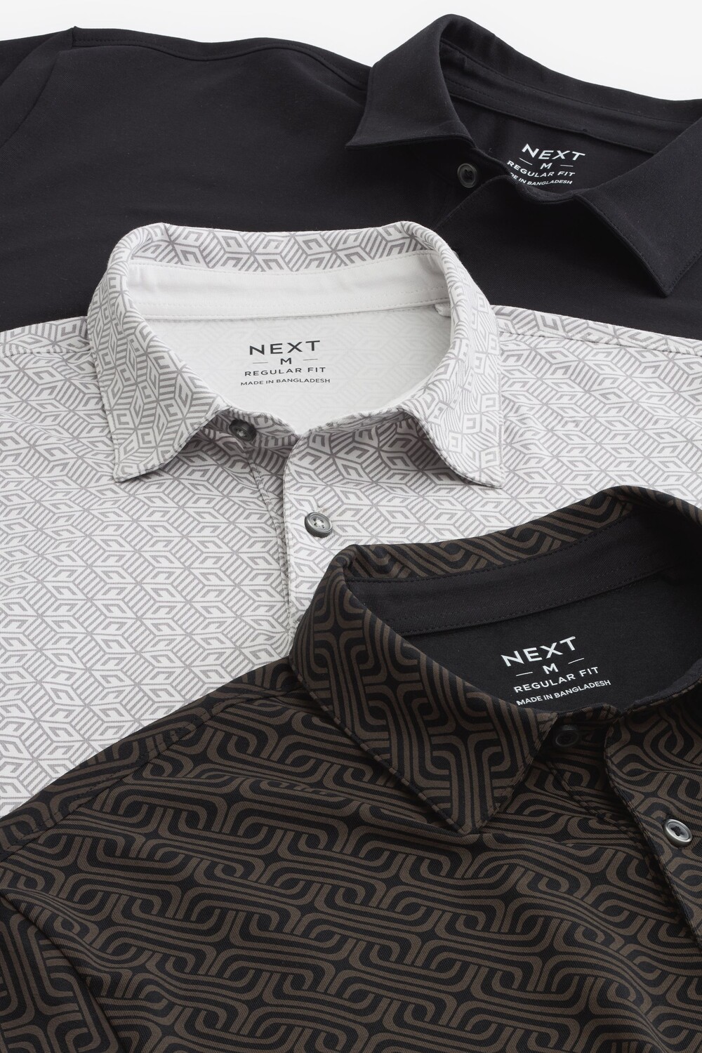 Футболки поло с коротким рукавом, 3 шт в упаковке Next, белый
Футболки поло с коротким рукавом, 3 шт в упаковке Next, белый