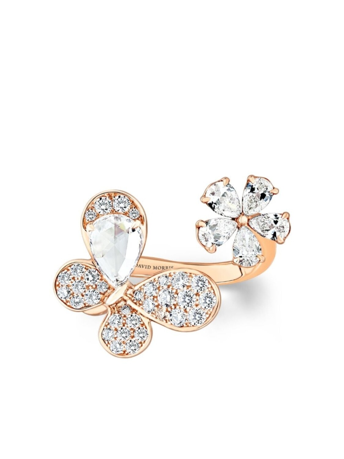 Кольцо Pixie из розового золота с бриллиантами David Morris, розовый
Кольцо Pixie из розового золота с бриллиантами David Morris, розовый