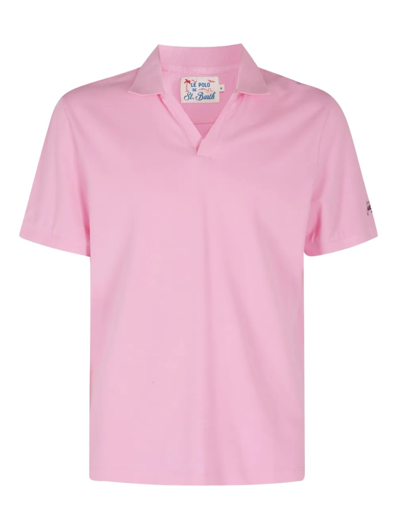 Рубашка-поло из хлопка MC2 Saint Barth, розовый
Рубашка-поло из хлопка MC2 Saint Barth, розовый