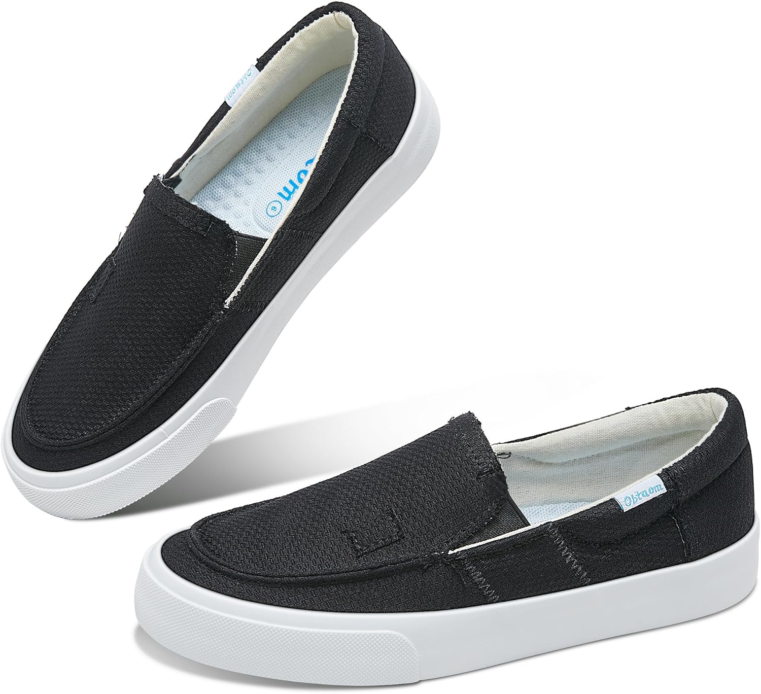 Obtaom слипоны на тканевой основе, удобные кеды с поддержкой свода стопы, повседневные модные кроссовки из ткани, черный
Obtaom слипоны на тканевой основе, удобные кеды с поддержкой свода стопы, повседневные модные кроссовки из ткани, черный