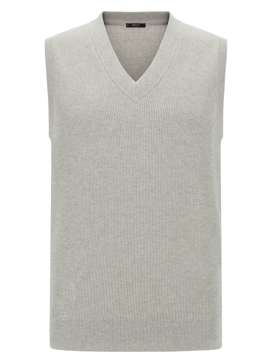 Жилет-свитер Boggi Milano, пятнистый серый
Жилет-свитер Boggi Milano, пятнистый серый