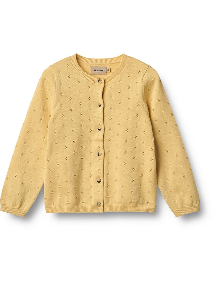 Wheat Кардиган «Майя» желтого цвета
Wheat Кардиган «Майя» желтого цвета