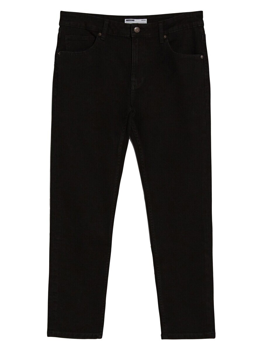 Джинсы скинни Bershka, черный деним 
Джинсы скинни Bershka, черный деним