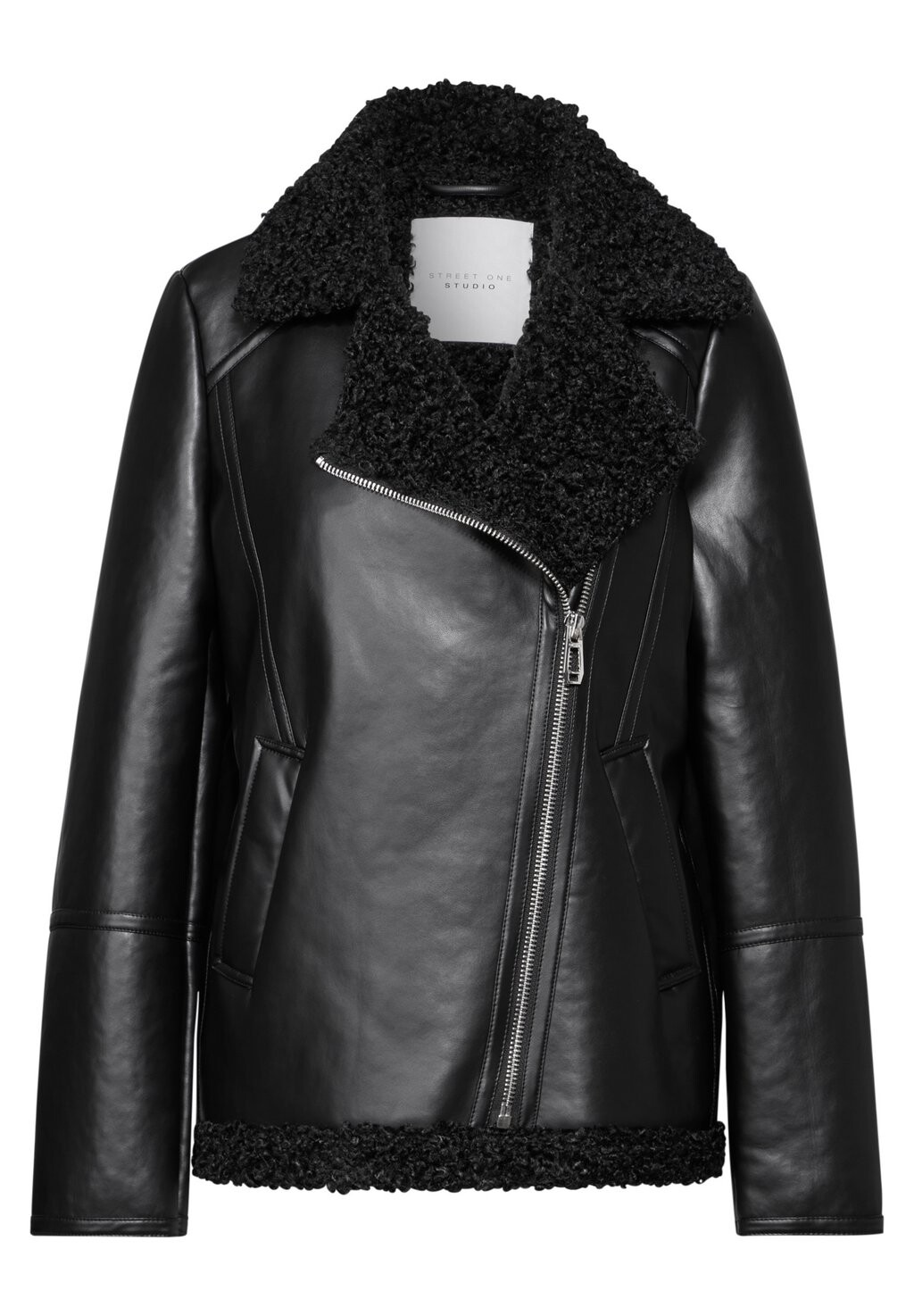 Куртка из искусственной кожи Street One Studio, черный
Куртка из искусственной кожи Street One Studio, черный